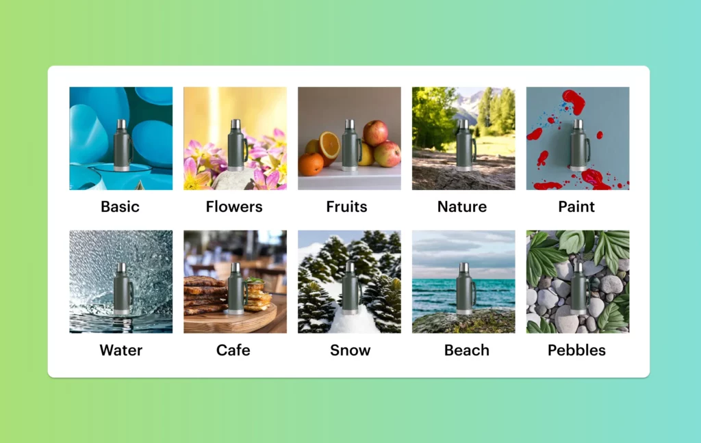 How to use neural networks to create product images