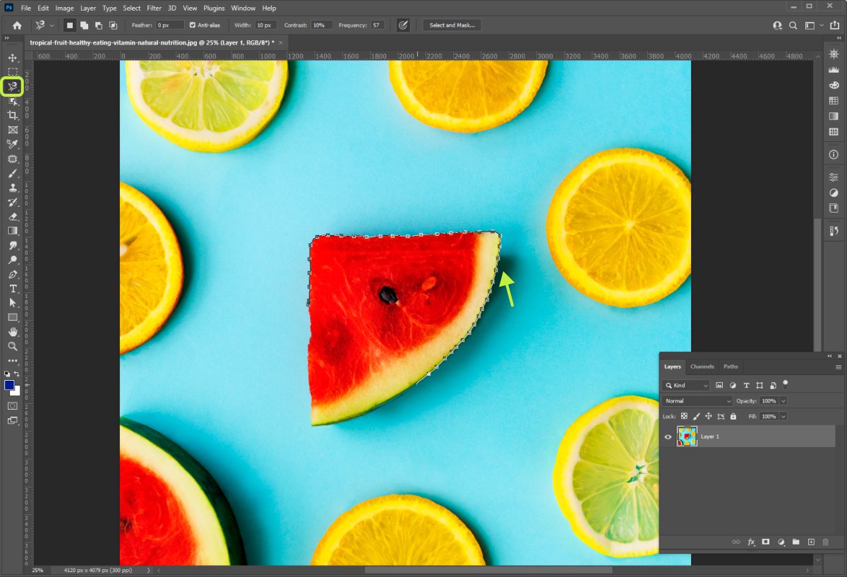 Как изменить фон в Adobe Photoshop