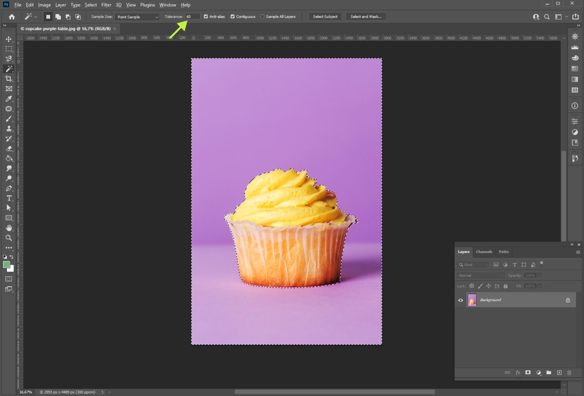 Как изменить фон в Adobe Photoshop