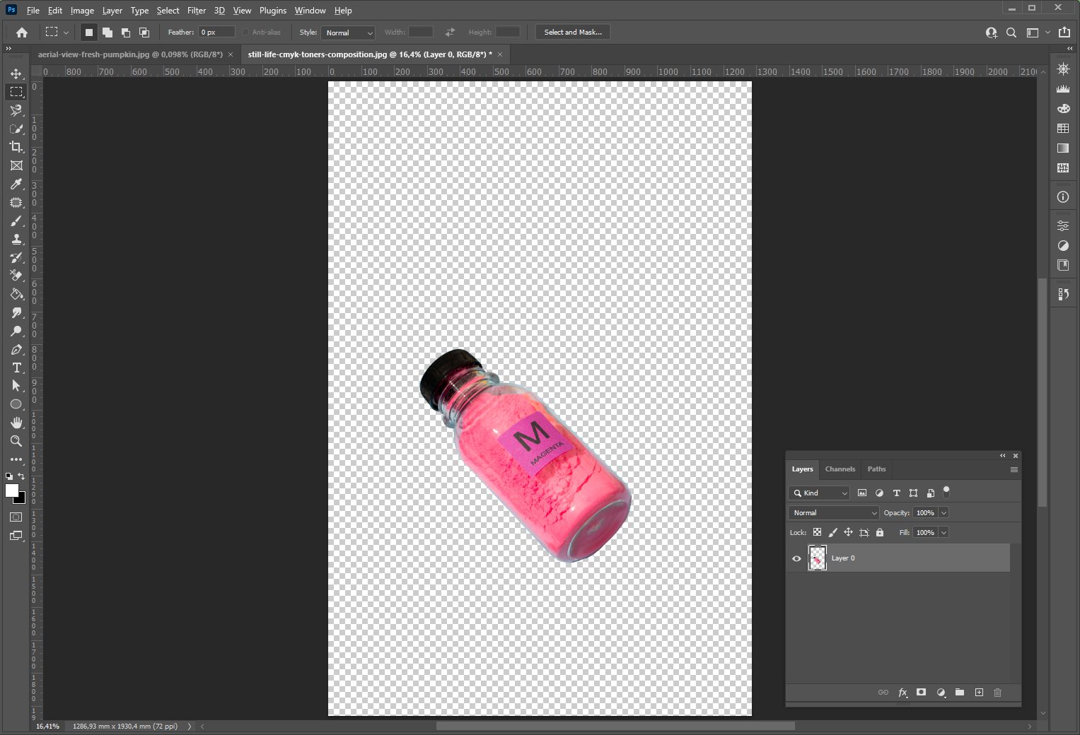 Как поменять цвет фона в Adobe Photoshop