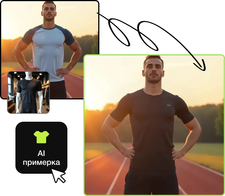 177 — 24AI – Переодеть человека на фото